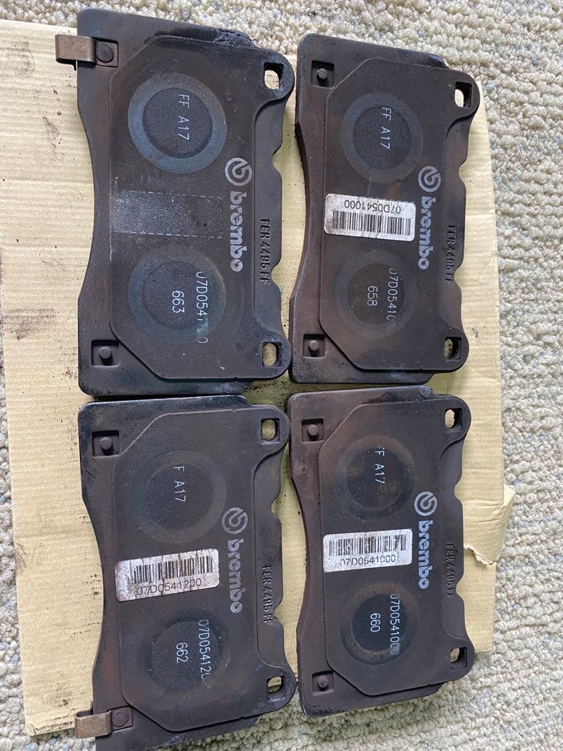 ホンダ シビック タイプR FK8 純正ブレーキパッド - メルカリ