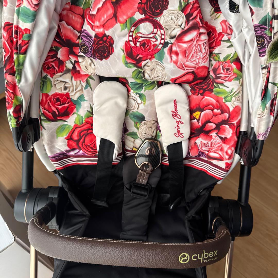 《美品》Cybex ミオス ブロッサム ベビーカー & シートパック等７点セット