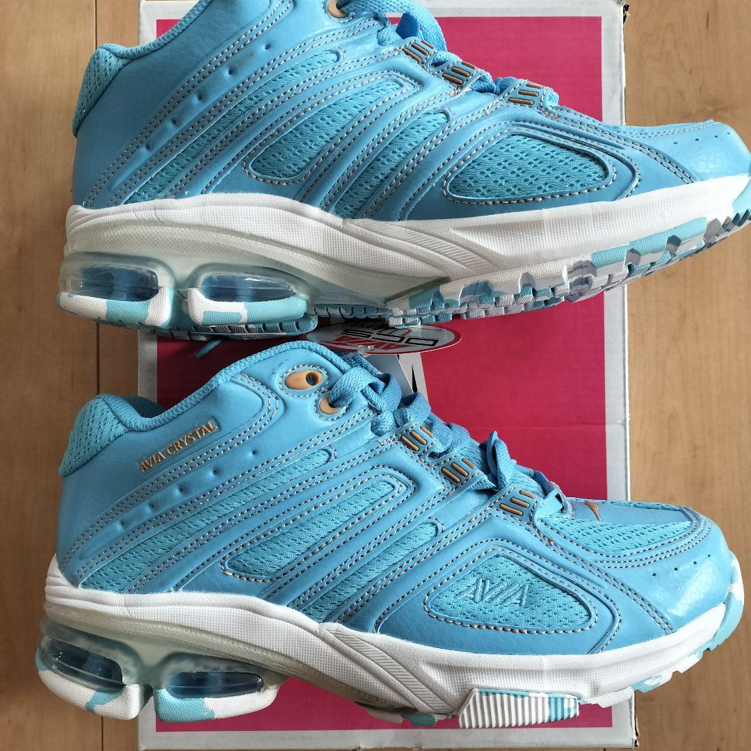 AVIA(アヴィア)　フィットネスシューズ　ライトブルー　25.0cm　女性