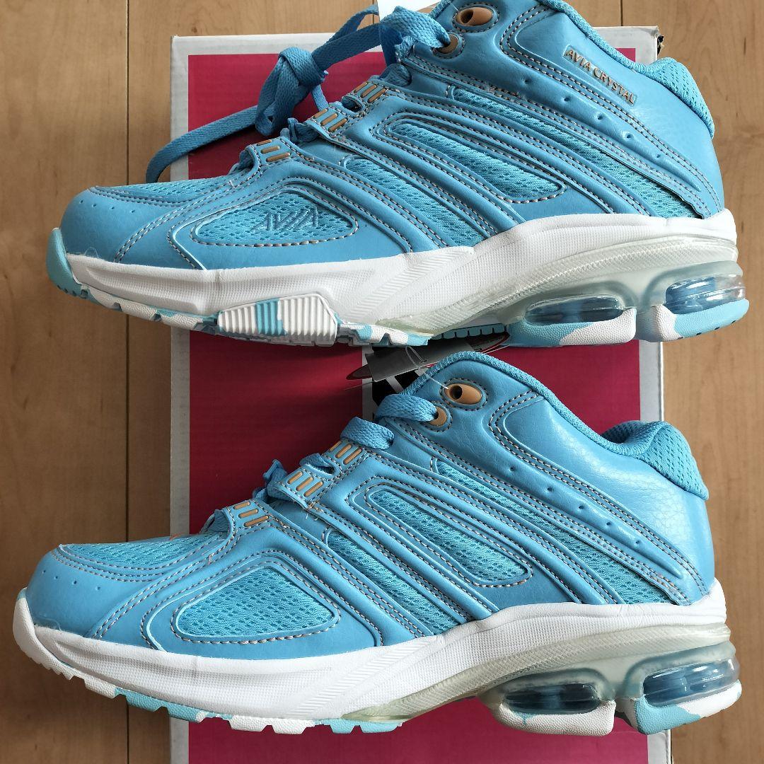 AVIA(アヴィア)　フィットネスシューズ　ライトブルー　25.0cm　女性