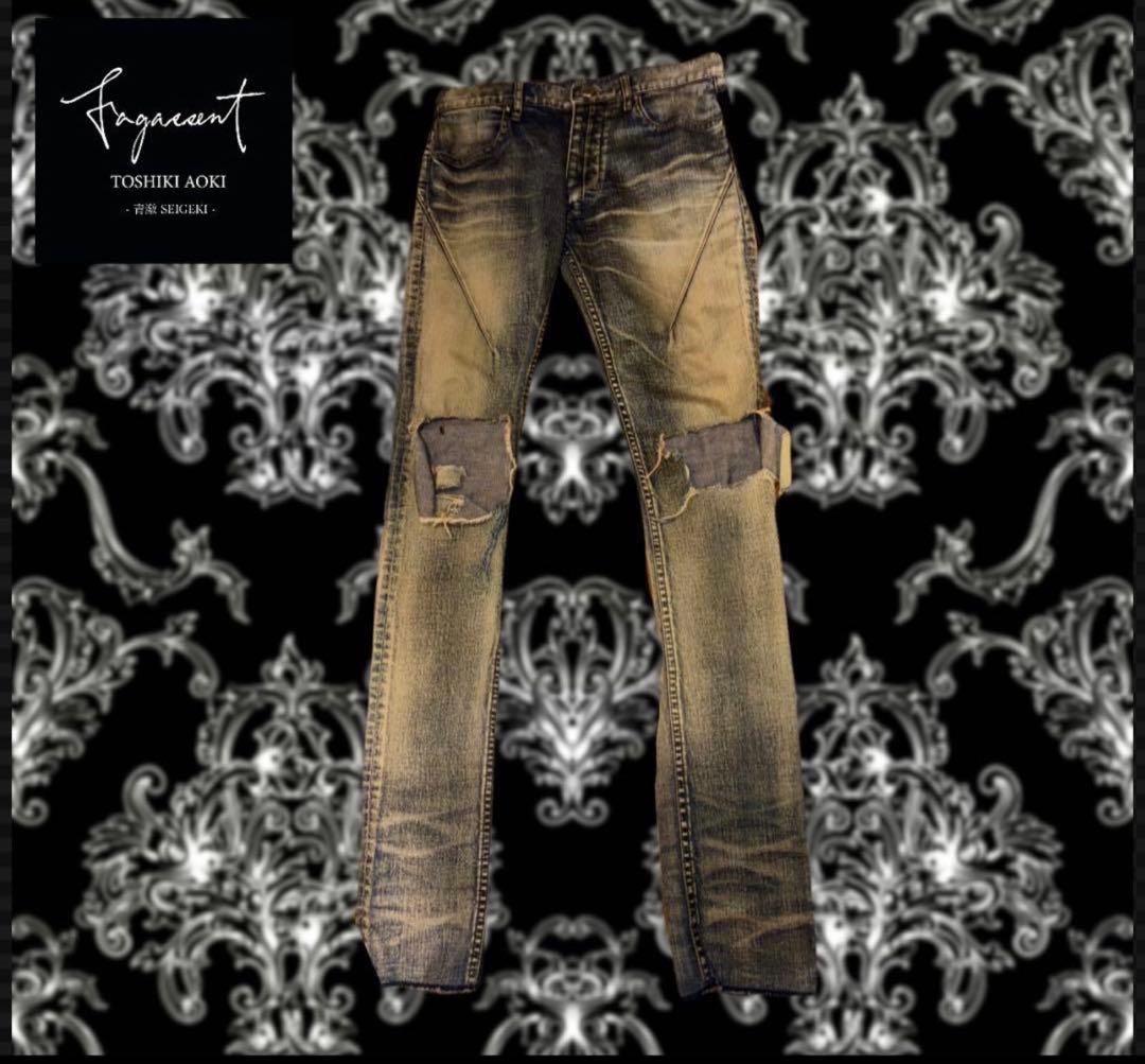 HYDE着系 Y2K ファガッセン SEIGEKI クラッシュデニム サイズ26 - メルカリ