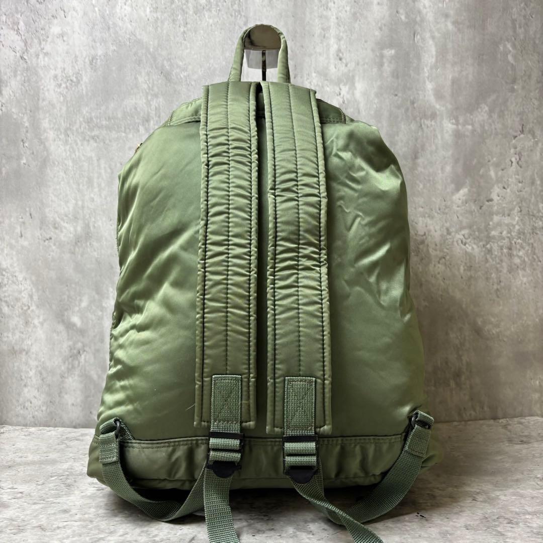 PORTER タンカー リュック バックパック セージグリーン 大容量 - メルカリ