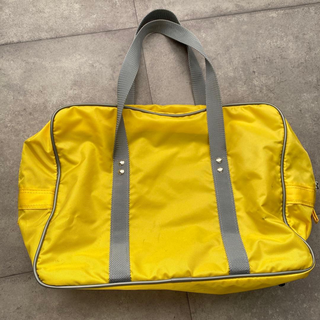 ワッぺ イエロー 黄色 旧型 ワールドペガサス スクバ スクールバッグ Y2K