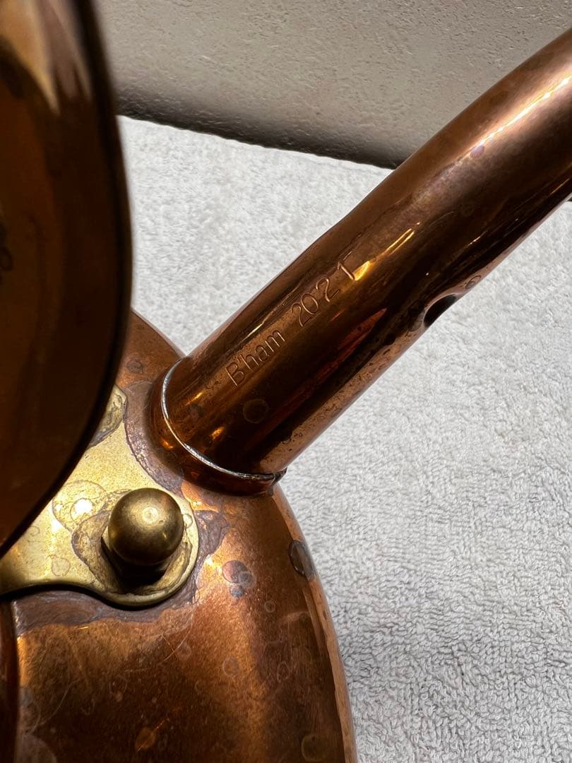 シンプレックスケトル 使用回数4回 SIMPLEX 銅製 - メルカリ