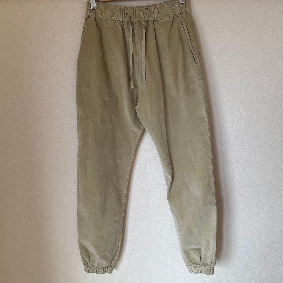 タグ付未使用ALBUM DI FAMIGLIA ベロアジョガーパンツ ALBUM DI FAMIGLIA(アルバムディファミリア)中古・古着オンライン通販