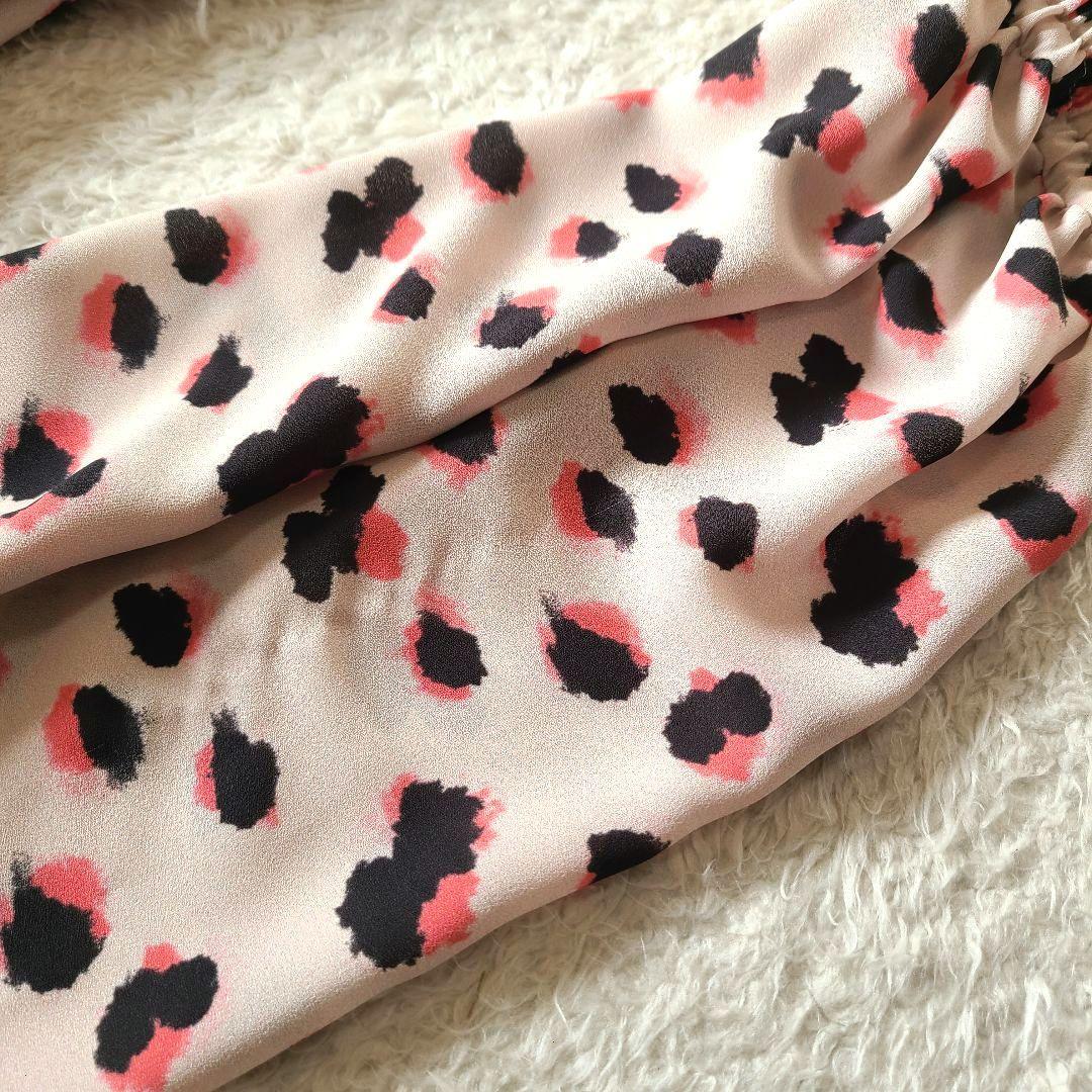 希少】 2024年製 ルネ ワンピース レオパード フリル フレア Aライン