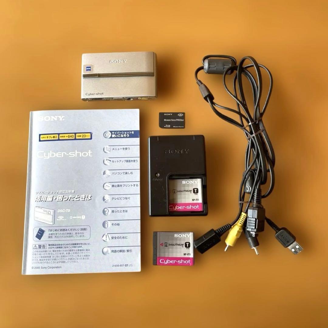 SONY サイバーショット　DSC-T9 動作確認済み DSC-T9 主な仕様 | デジタルスチルカメラ Cyber-shot サイバーショット