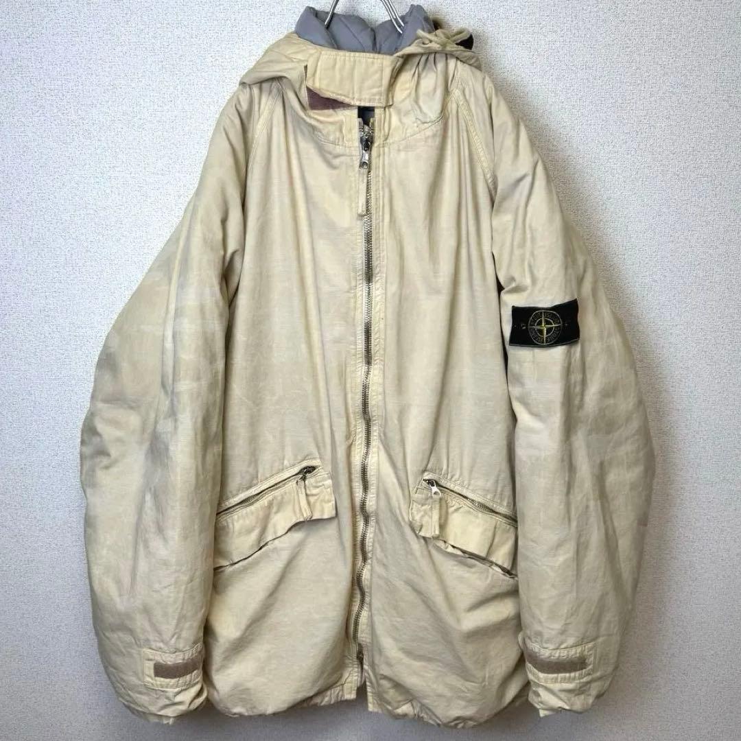 ジャケット・アウター STONE  1990AW ICE JACKET BALACLAVA Japanese Release Ice Jacket Camo Balaclava AW1990 Size Medium SOLD