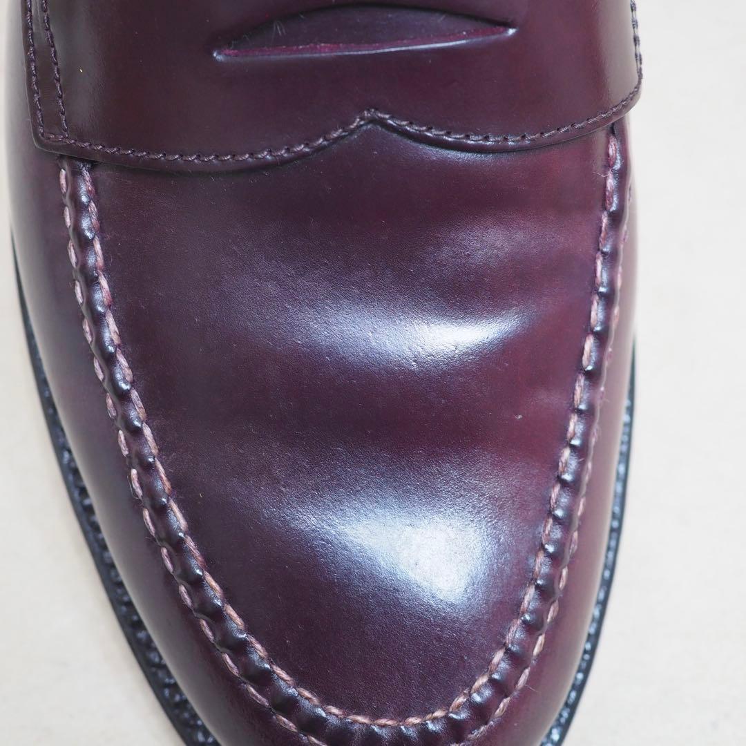 Alden x Brooks コードバンアンラインドペニーローファー 10.5D