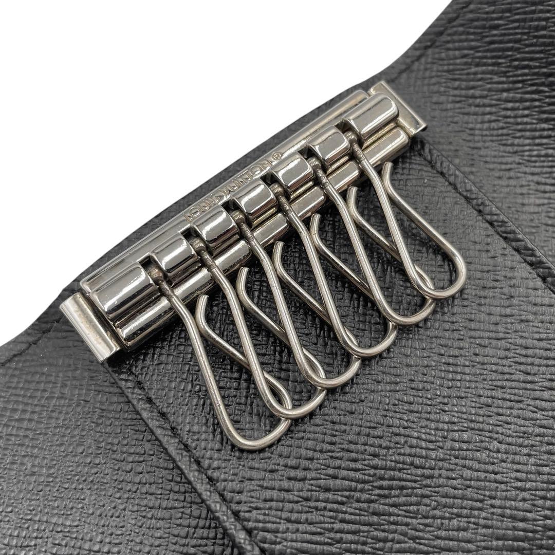 《超美品》 ルイヴィトン キーケース ダミエグラフィット ミュルティクレ 6連