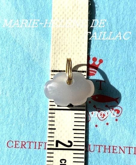 マリーエレーヌドゥタイヤック ヘブン雲チャーム ブルーカルセドニー