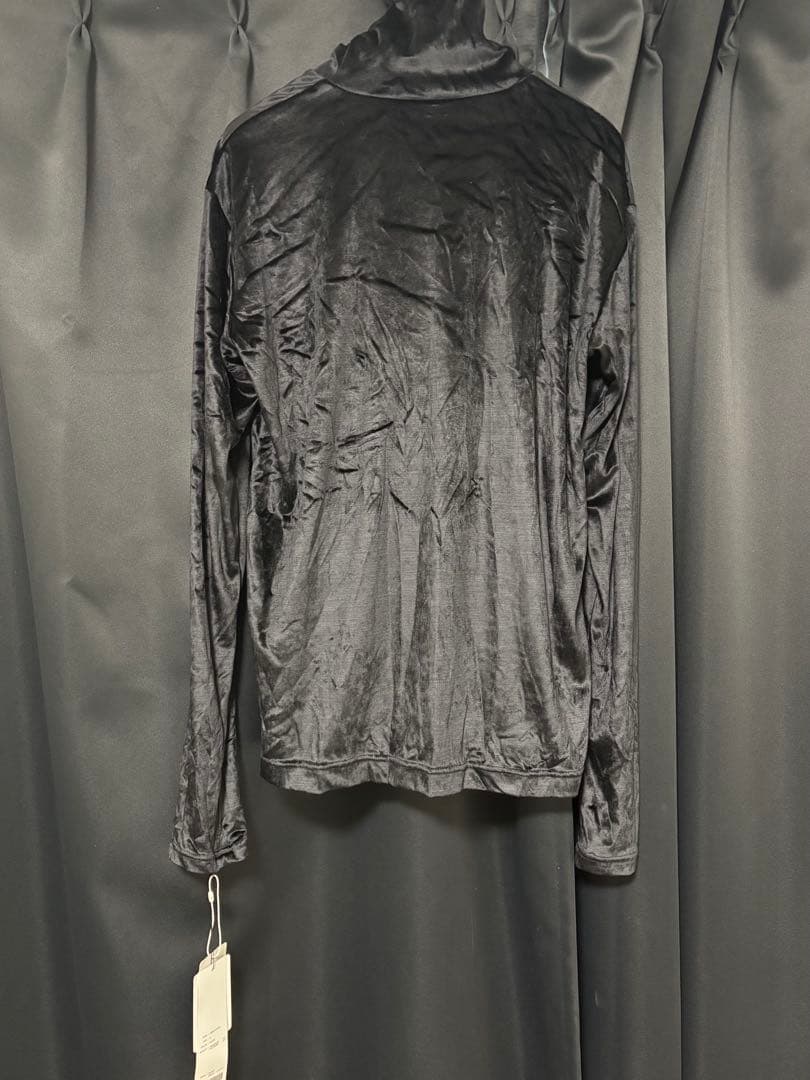 【定価30,800円】ジョンレースサリバン　ベロアハイネックトップス　サイズS