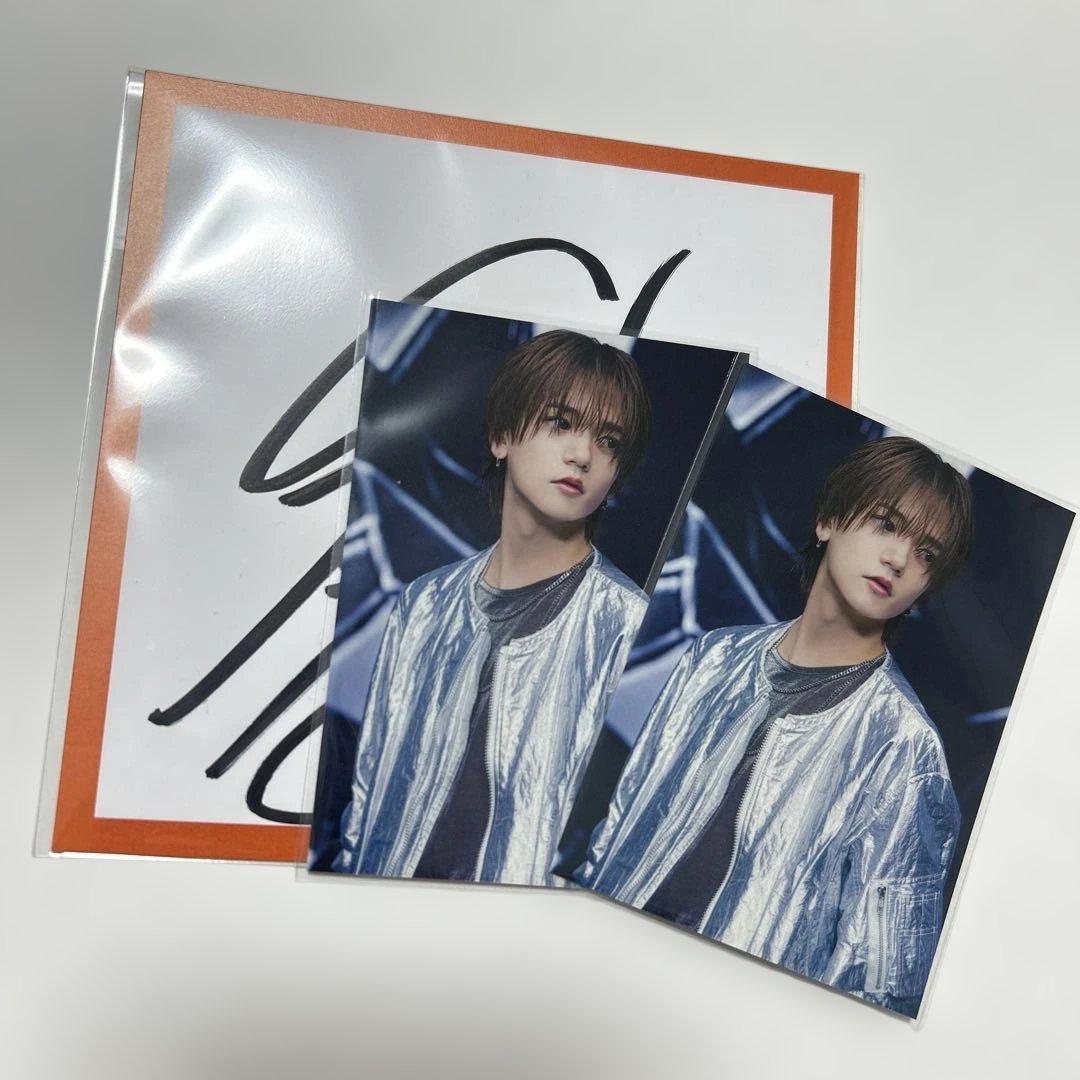 FANTASTICS 中島颯太 直筆サイン - メルカリ