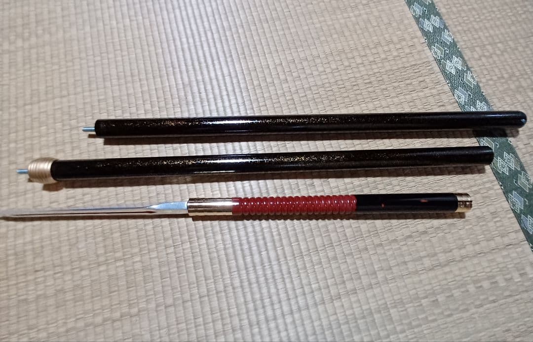 舞踊槍　３本継ぎ　模造槍 楽天市場】＊槍 上槍 4本継 全長約199cm 黒田節 本番や余興・宴会