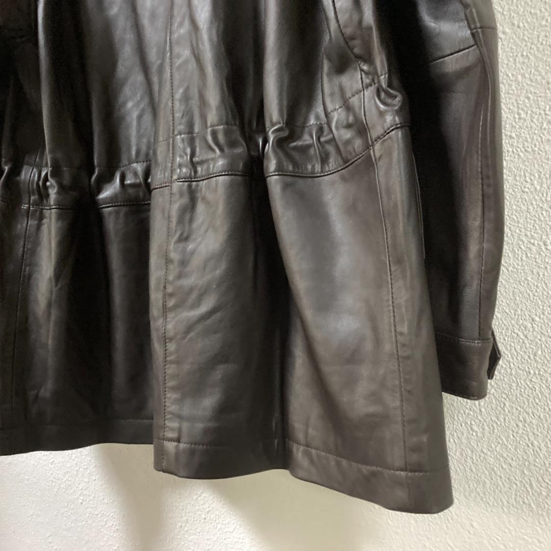 STUDIO NICHOLSON スタジオニコルソン ZARA レザーパーカーM - メルカリ