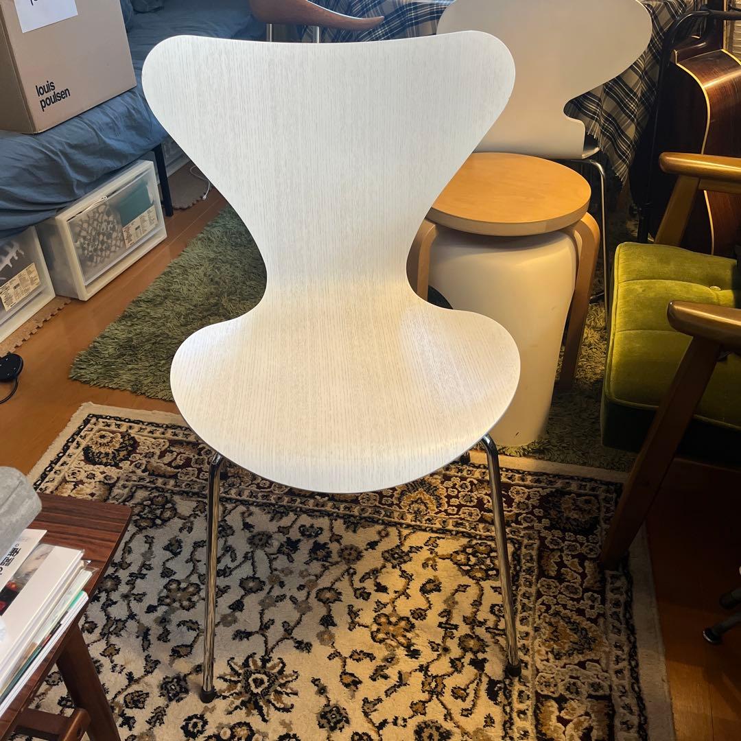 フリッツハンセン　セブンチェア　ホワイト フリッツ・ハンセン / FRITZ HANSEN セブンチェア / seven chair