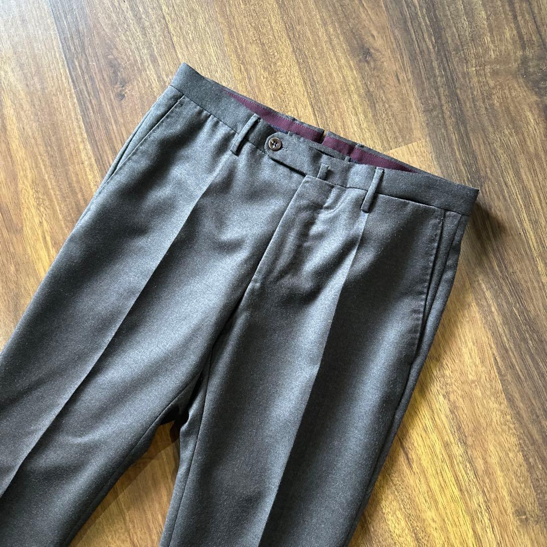 パンツ INCOTEX \"super100s\" slim fit wool slacks