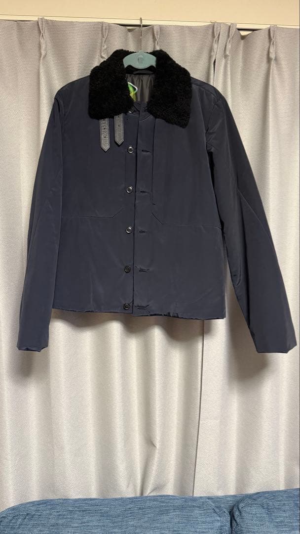 Paul Smith ネイビー ムートン襟ジャケット セール