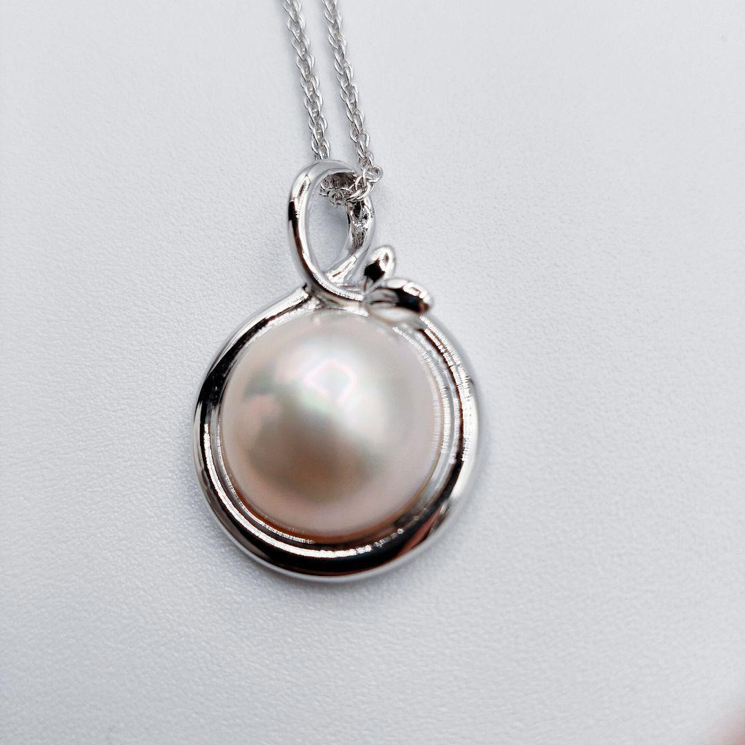 田崎真珠 TASAKI マベパール ネックレス シルバー SILVER刻印 - メルカリ
