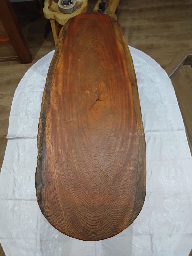 欅一枚板のテーブル㉕ おさら様専用❕ 長寿のケヤキの