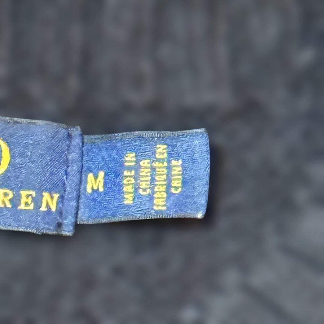 ポロラルフローレン ポロベア 刺繍 ニット セーター コットン リネン混