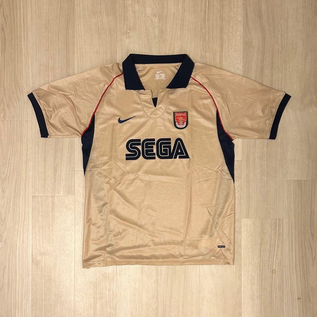 超希少】アーセナル アウェイユニフォーム (2001-2002) - メルカリ