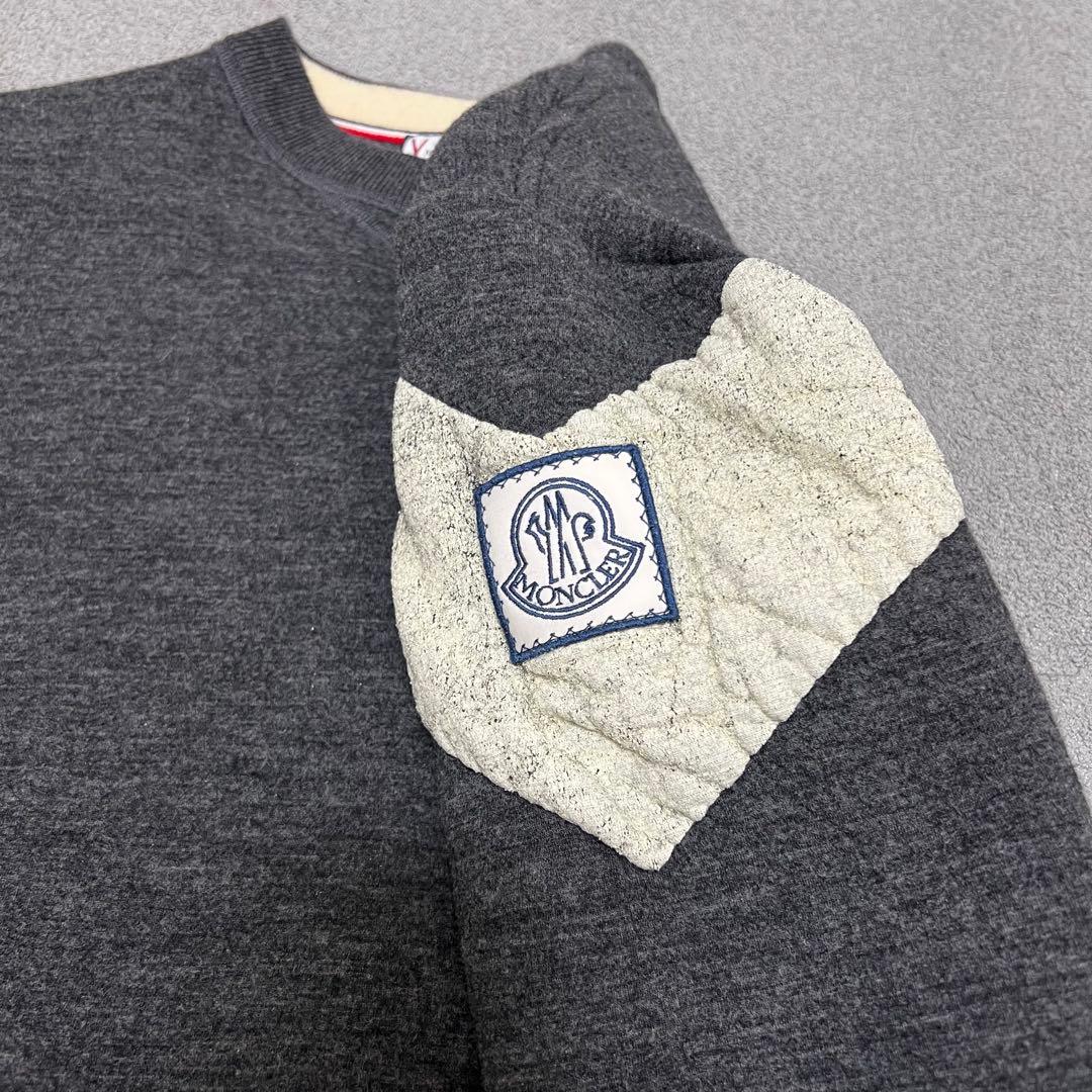 モンクレール ガムブルー ボンディングニット L Moncler トムブラウン