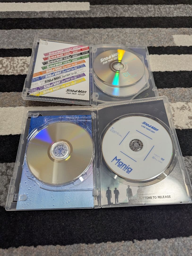 Snow Man ライブDVDセット まとめ売り【中古品】 - メルカリ