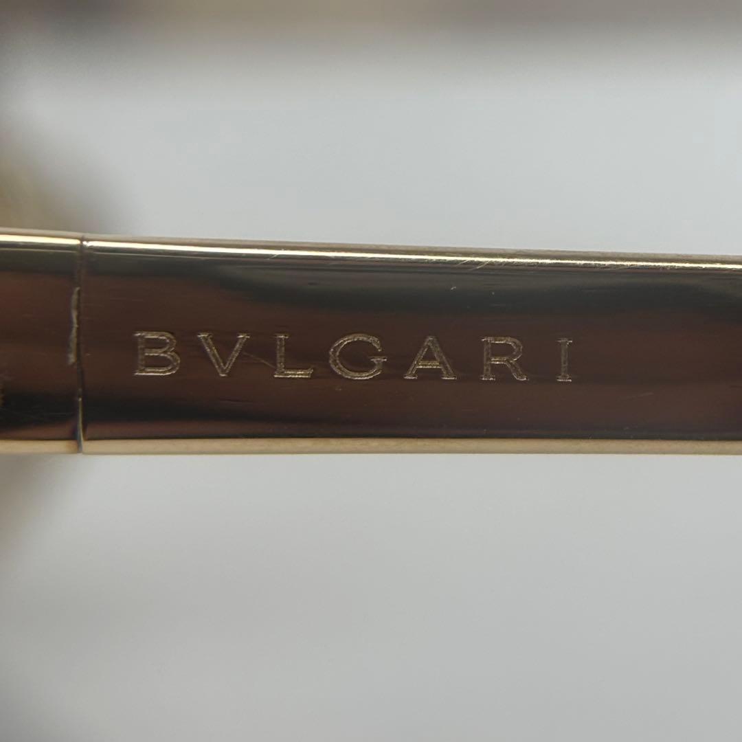 BVLGARI ブルガリ ラウンド サングラス アイウェア ブラウン