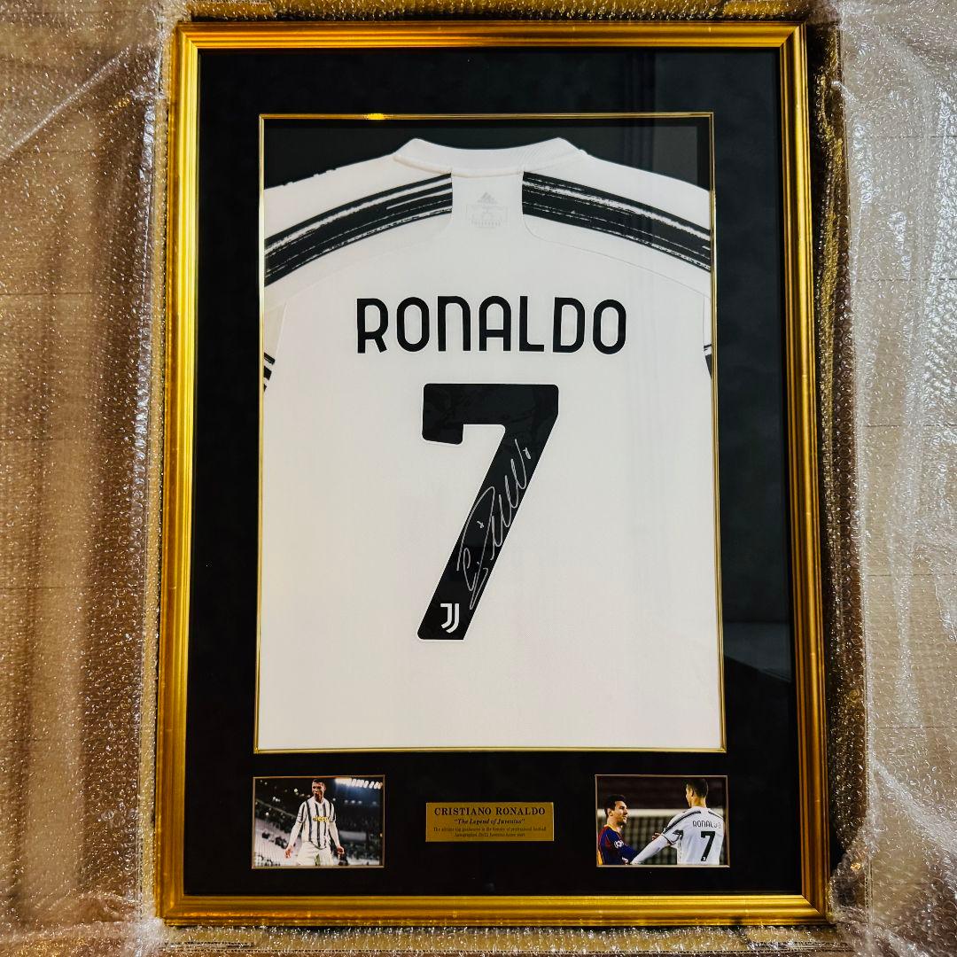 【merise1028さま専用】クリスティアーノ・ロナウド サインユニフォーム ロナウド直筆サイン入りマンチェスターU21/22ホームユニフォーム特製