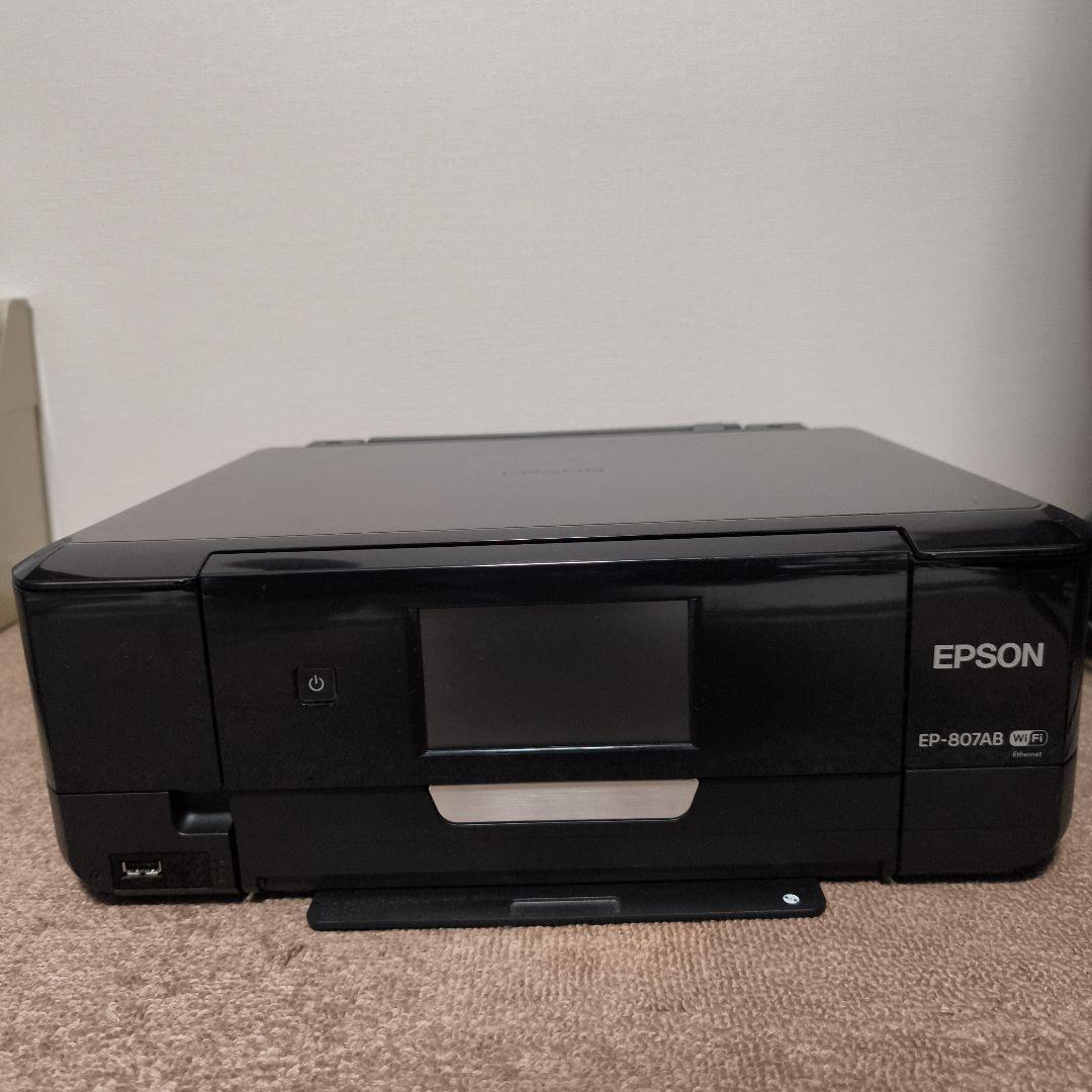 ジャンク品〉EPSON EP-807AB プリンター・スキャナー本体