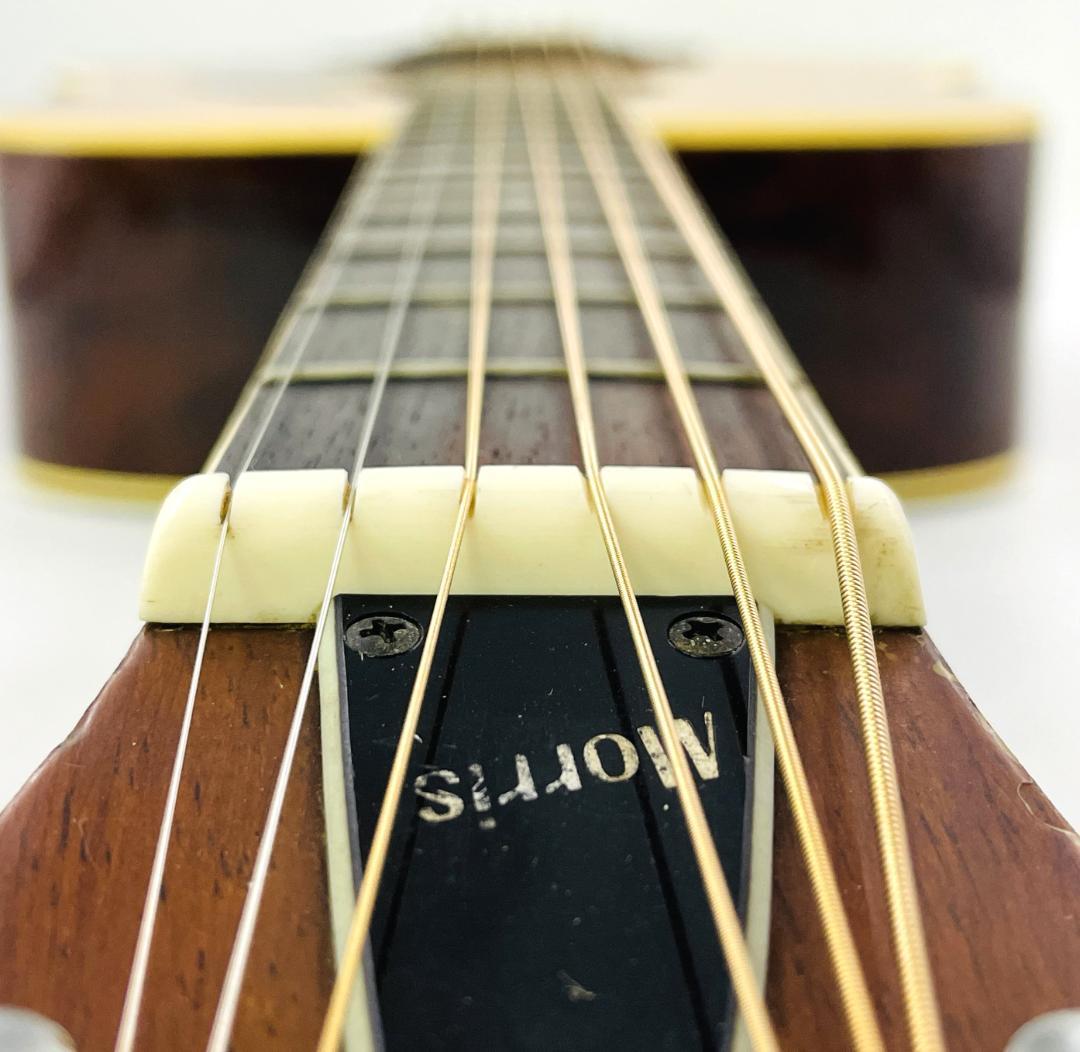 希少 創世記ロゴ 杢目 Morris W-25 ビンテージ1974年製【整備品