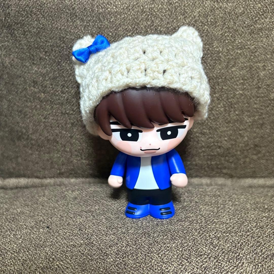 SnowMan すのチル ソフビ 猫耳ニット帽 帽子 - メルカリ