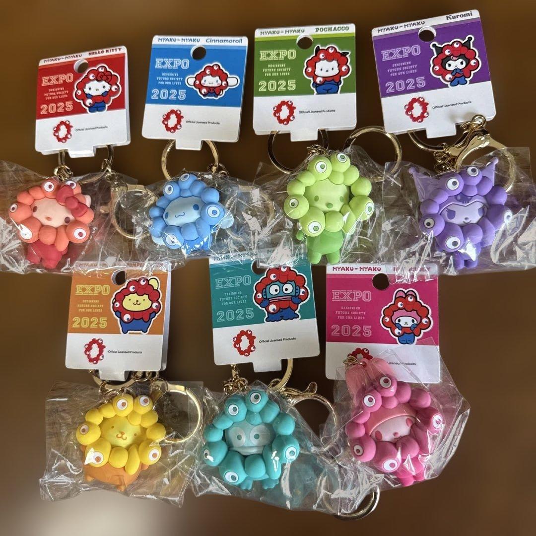 ミャクミャク サンリオ 推しカラーコンプリートセット