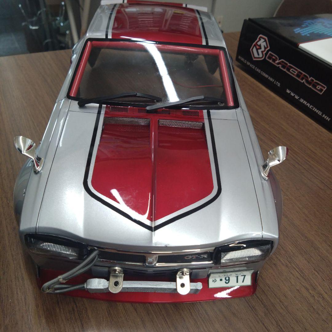 GTR シルバー/レッド エアロパーツ付き
