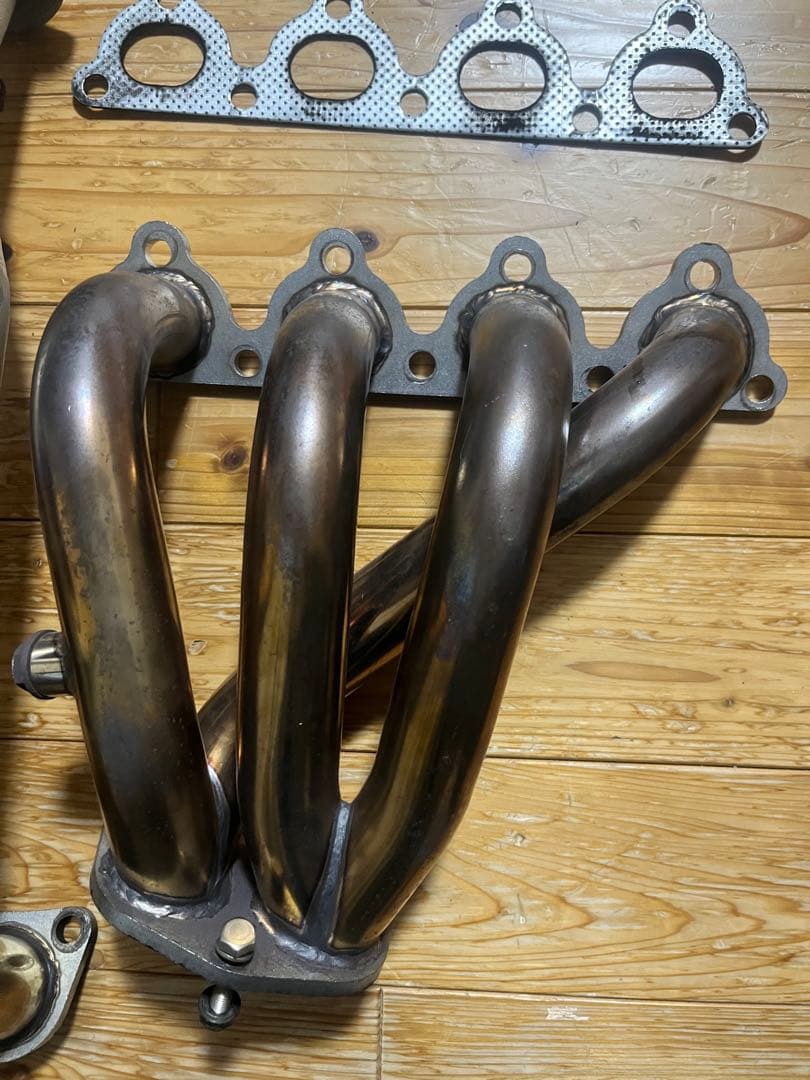 シビック civic EK EK3 D15B ゼロファイター エキマニ - メルカリ