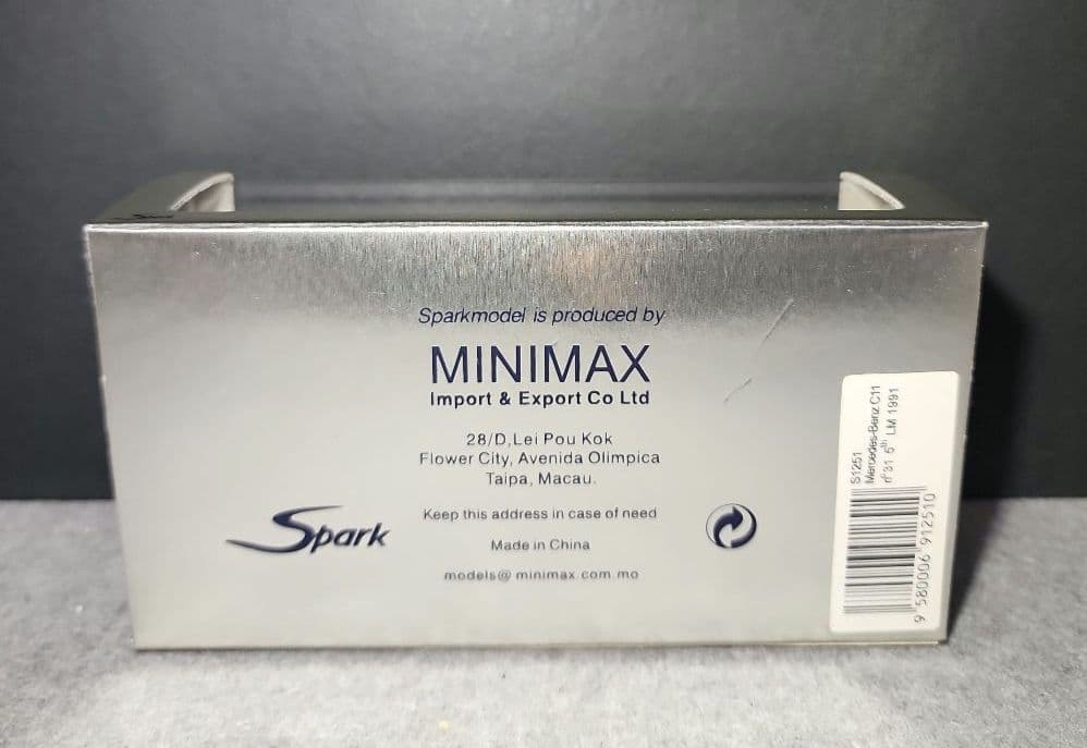 スパークモデル 1/43スケール メルセデスベンツC11、C291 4台セット