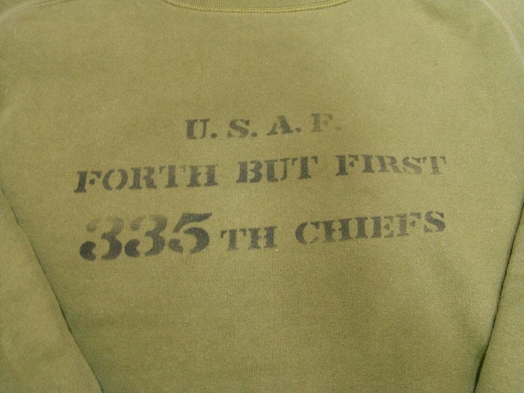 希少 バズリクソンズ CHIEFS 335TH ミリタリースウェット xl - メルカリ