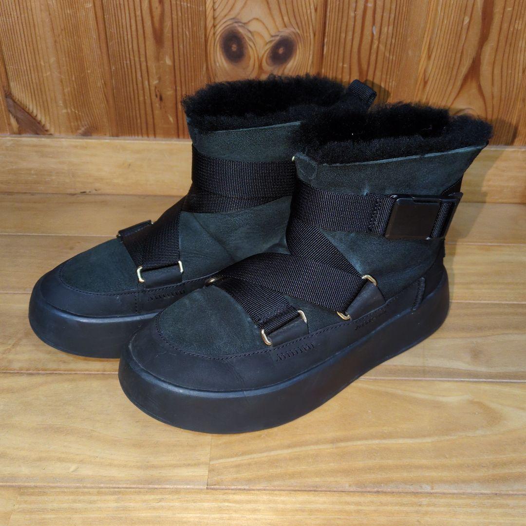 UGG☆アグ☆クラシック ブーム バックルブーツ☆23cm 厚底 - メルカリ