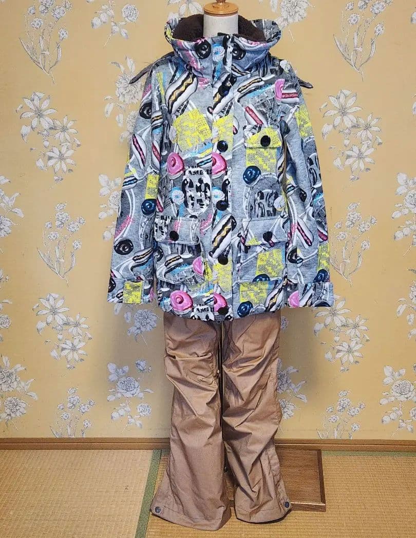 美品！　TRANSCOOT スキーウェア 上下セット　マルチカラー サイズ9 2026年3月】スキーウェア 上下セットのおすすめ人気ランキング - Yahoo