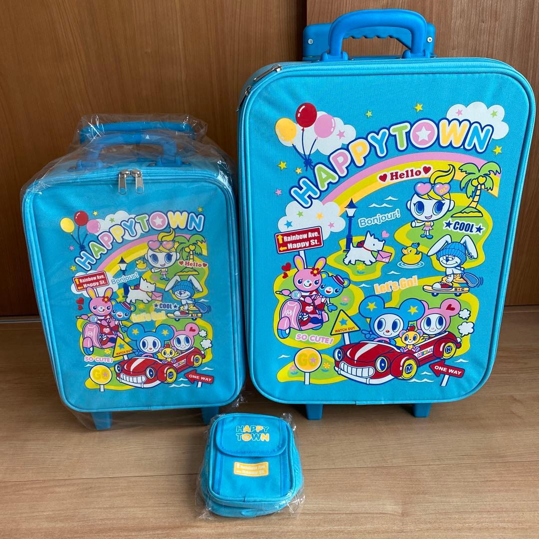 未使用 ナルミヤ キャリーケース 3点セット メゾピアノ エンジェル