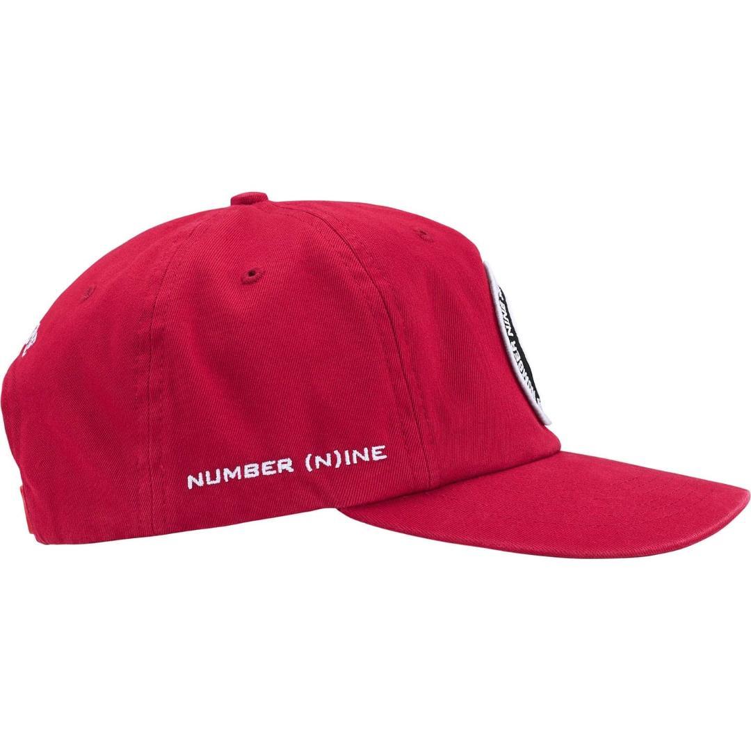 Supreme Number Nine 6-Panel Red ナンバーナイン