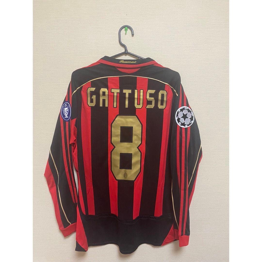 ACミラン 8番 ガットゥーゾ ユニフォーム Gattuso 長袖 L#8 - メルカリ