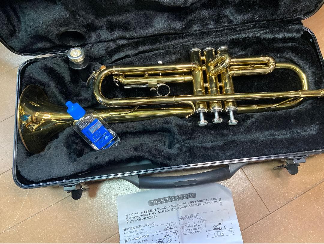 MAXTONEトランペットハードケース付き