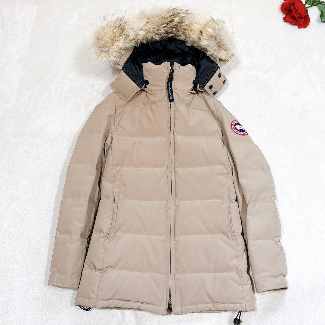 ほぼ未使用✨ カナダグース ダウンジャケット ベルビル ベージュ S