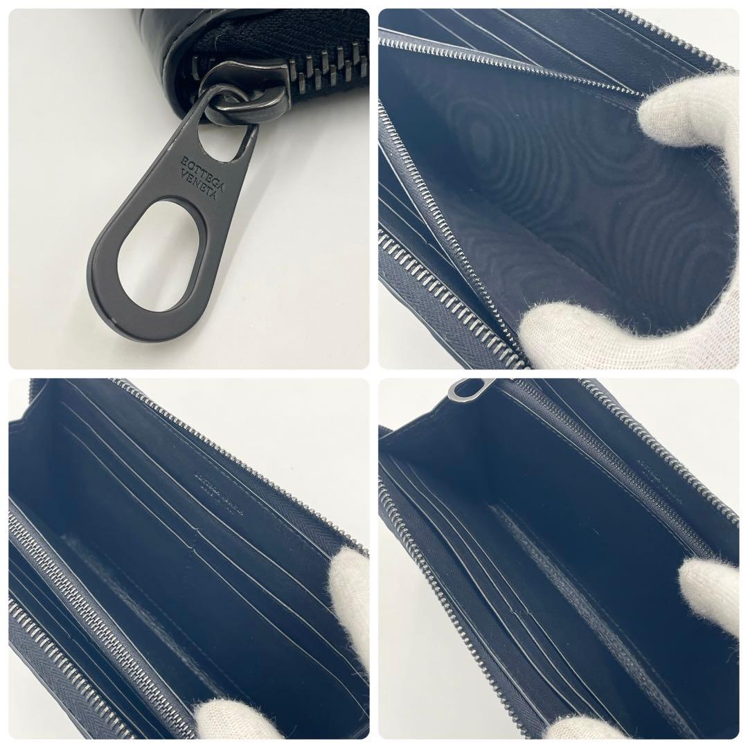 未使用級】ボッテガ オーストリッチ×リアルクロコダイル ジッピー