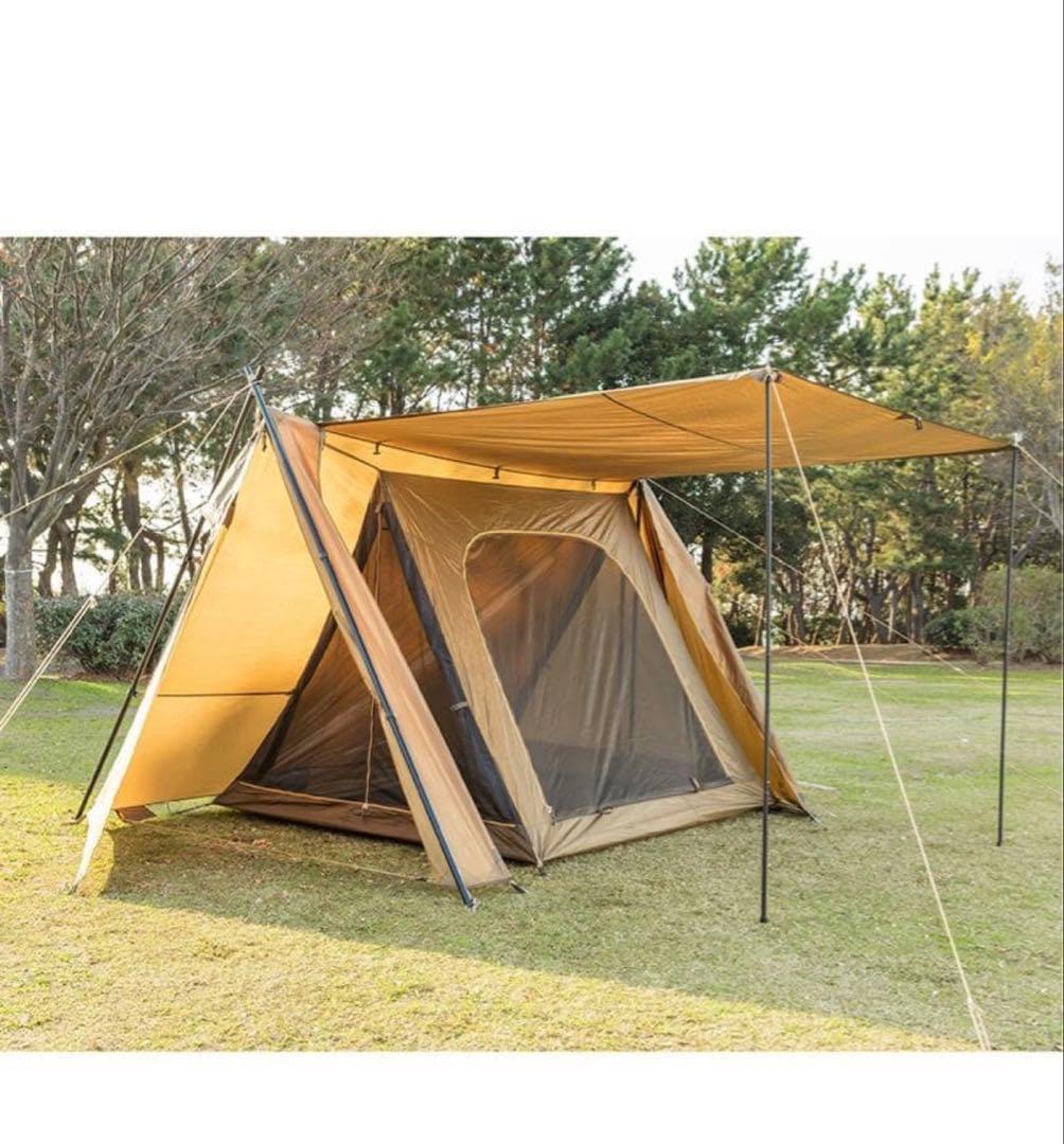 TARAS BOULBA ベージュキャンプテント TARAS BOULBA（タラスブルバ）はおしゃれキャンプのマストアイテム