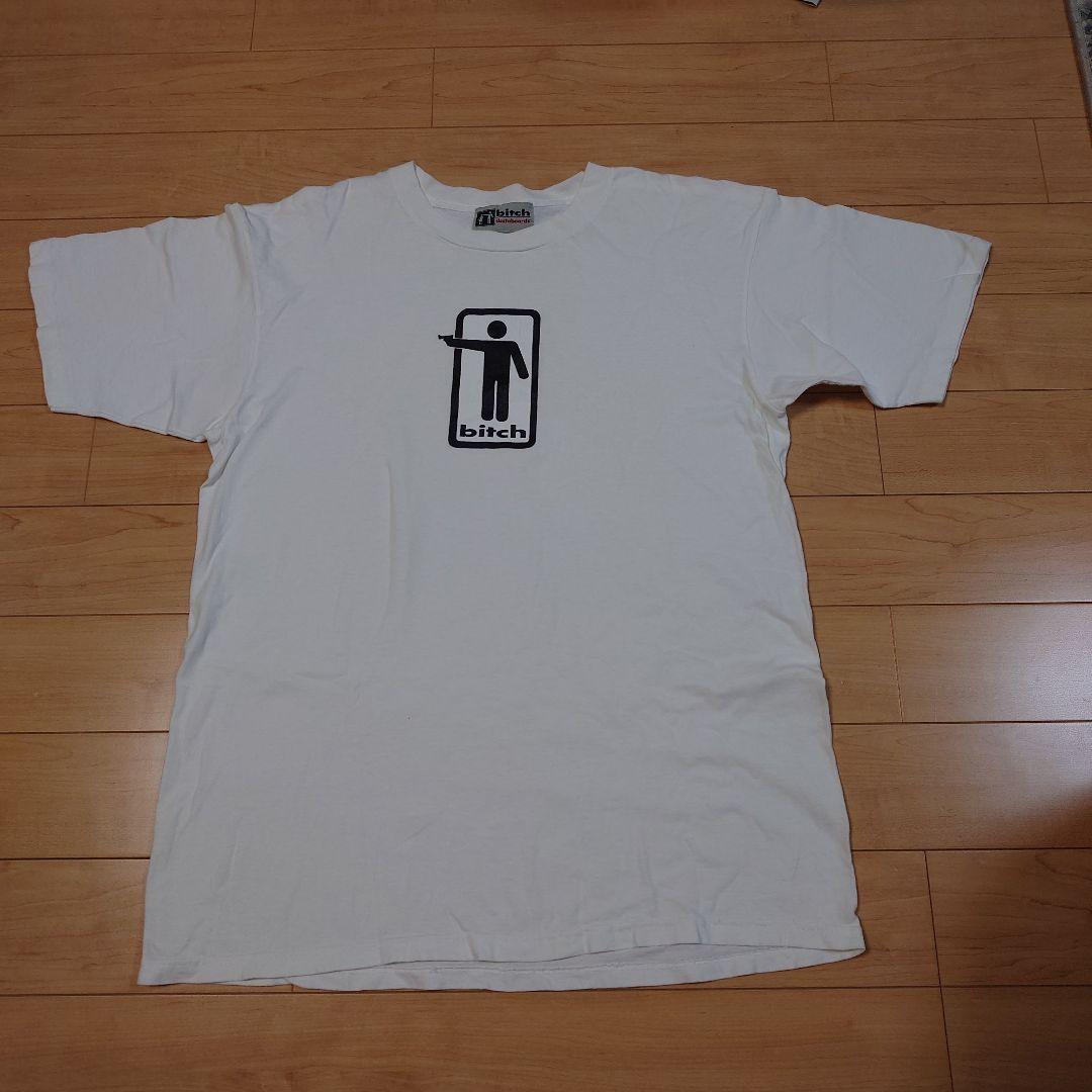 bitch skateboards Tシャツ ホワイト - メルカリ
