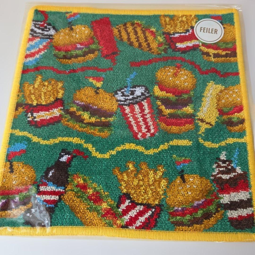 完売☆未開封】フェイラー ハンカチ☆バーガーショップ・WEB限定カラー