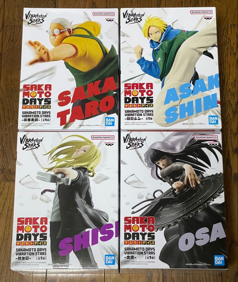 SAKAMOTO DAYS VIBRATION STARS フィギュア4体セット - メルカリ